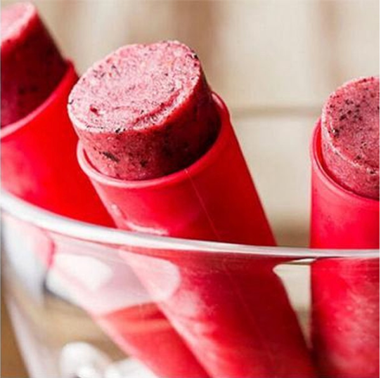 🌈 Popsicles Arc-en-Ciel aux Fruits 🍊🍓🥭